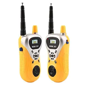 VIHAAN ENTERPRISE Kids Walkie Talkie with Extendable Antenna for Extra Range Upto 100 Meters Outdoor Range 2 Player System Toy Interphone Toys for Way Radio 3-12 Year Old Boys Girls