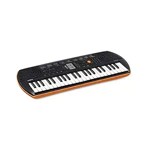 Casio SA-76 Musical Mini Keyboard with Free Adaptor for Kids