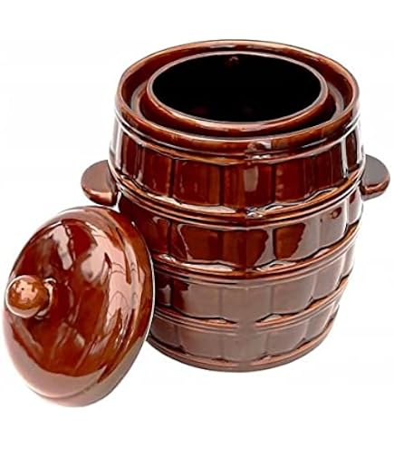 Original Bunzlauer Marmeladentopf, Dekor 111, 0,42 Liter - Handbemalt, Blei- Und Cadmiumfrei