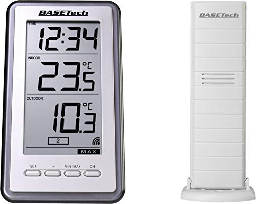 Preisvergleich Produktbild Basetech Funk-Thermometer TS-9160
