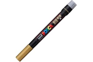 Uni-Ball Posca Brush PCF-350 Marqueur Or