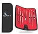 Royal BeauteÂ® Remove Blackheads Today!! With Premium Blackhead & Blemish Remover Kit - Acne Treatment - 7 Professional Dermatologist Grade Tools - Easily Cure Pimples, Blackheads, Comedones, Acne, and Facial Impurities (Black)
