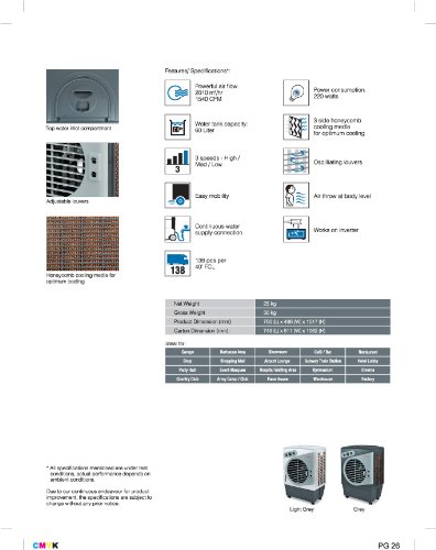 Honeywell CL60PM Luftkühler - 6