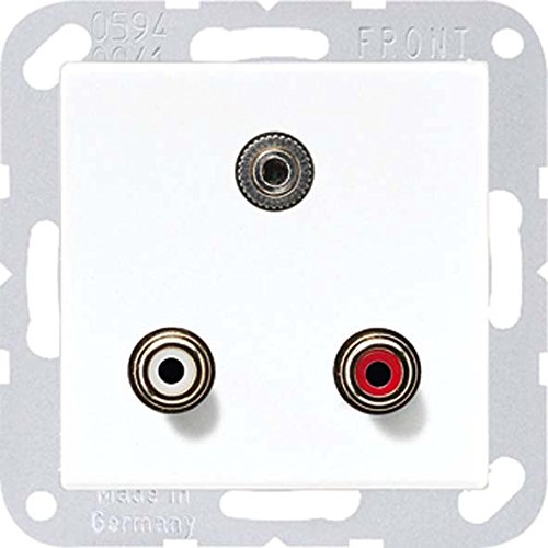 Preisvergleich Produktbild Jung MAA1011WW Multimediaanschlusssystem