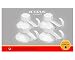 Produktbild 4x WinHook universal Saugnäpfe mit Haken, belastbar bis 3kg je Saugnapf, 4er Pack