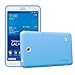 Produktbild Juppa® Samsung Galaxy Tab 4 7,0 Zoll SM-T230 SM-T231 TPU Silikon Gel Tasche Hülle Schutzhülle mit HD LCD Displayschutz Schutzfolie Folie (Blau / Blue)