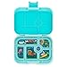 Produktbild Yumbox Original M Lunchbox (Mystic Aqua, 6 Fächer) - mittelgroß | Brotdose mit Trennwand Einsatz | Bento Box für Kindergarten Kinder, Schule