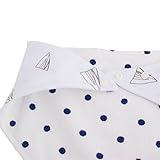 HABI Babylätzchen I ♥ Daddy Mummy Weiches Bib Wasserdicht Lätzchen aus Baumwolle passen Neugeborenes Wasserdichtes Baby Lätzchen mit Klettverschluss 0-3 Jahre - 5