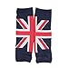 Set of 2 Classic Union Jack Baby Boy/Girl Leg Wamers Toddler Leg Guards,0-5Yrs