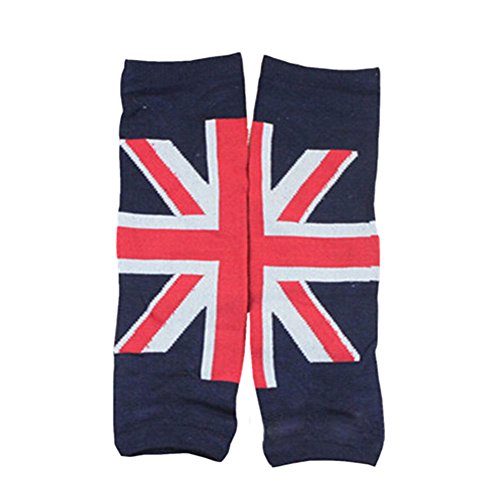 Set of 2 Classic Union Jack Baby Boy/Girl Leg Wamers Toddler Leg Guards,0-5Yrs