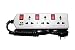 Electrical Extension Board Three Sockets withThree Individual switches RS.325.00