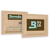 Boveda Humidipak 8 Gram (Medium) 10 Pack 2-Way Humidity Control 72% RH by