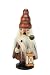 Produktbild Christian Ulbricht Räuchermann Mini Zwerg natur 10cm Erzgebirge
