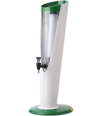 Tour à Bière 3L Avec 3 Robinets + Tube De Glace – Distributeur Boissons Pour Fête KTV Barbecue Restaurant Buffet