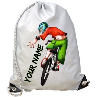 BabySmiles - Mochila para bicicleta BMX gimnasio/PE/Bolsa de natación