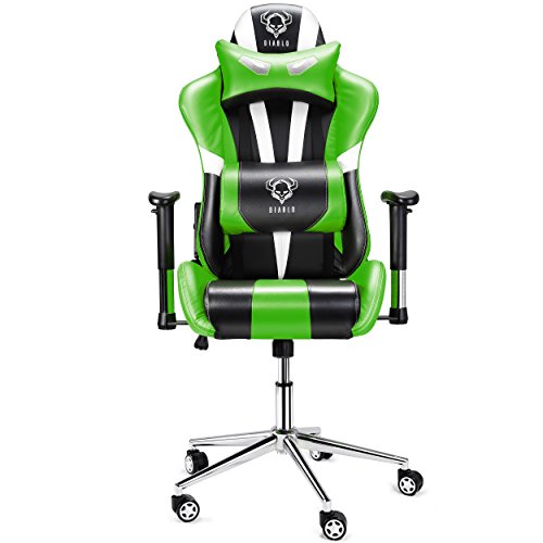X-eye silla gamer apoyabrazos ajustables almohada y cojin lumbar mecanismo de inclinación base de cromo