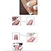 Beauty French Manicure Nail Art Form Fringe Guides Sticker DIY Stencil (Type 2)