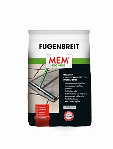 Preisvergleich Produktbild MEM Fugenbreit mittelgrau 5 kg