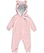Carter's Baby Girls' "Rosy Day" Fleece Coverall - pink, 6 months