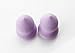 Bottle Gourd Flawless Smooth Makeup Foundation Powder Puff Beauty Sponge ,2Pcs (Purple)