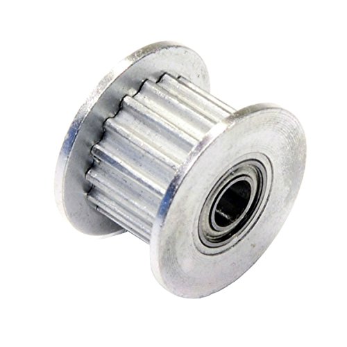 Redrex 5Pcs 16 Zähne 3mm Bohrung GT2 Zahnriemen Spannrolle für 3D-Drucker 6mm Breite Zahnriemen - 3