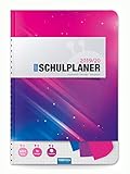 Trötsch Verlag 201932 - Schulplaner 2019/2020, pink, DIN A5, mit Stickern by 