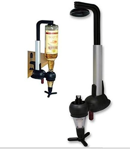 Carreguard Bar Butler Drink Dispenser Liquor Dispenser Stand With a Clamp Fixed on Table, Wine Cabinet