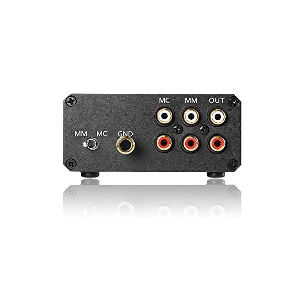 Nobsound® Little Bear T8 MM/MC RIAA Turntable Phono amp Preamplifier Audio HiFi Phonostufe Vorverstärker – Bild 3