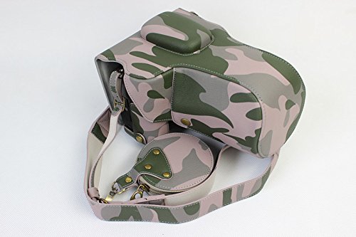 Plein de fond de protection d ouverture Version protection en cuir PU Camera Bag Case avec tr pied design Compatible Pour Nikon D500 avec 18 - 300mm lentille avec l paule de cou de ceinture et de la carte de stockage Case Camouflage Plein de fond de protection d ouverture Version protection en cuir PU Camera Bag Case avec tr pied design Compatible Pour Nikon D500 avec 18 - 300mm lentille avec l paule de cou de ceinture et de la carte de stockage Case Camouflage