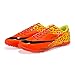 Produktbild Anti-Rutsch-Fußball-Outdoor-Training Schuhe gebrochene Breathable Fußballschuhe Schuhe für Erwachsene & Kinder AG Fußball Turnschuhe - Orange & Red 41