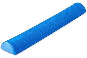 AMAYA SPORT - Semicilindro de EVA - 90 CM, Rodillo de Espuma para Ejercicio Funcional y Muscular, Cilindro para Masaje y Automasaje de Yoga, Foam Roller de Pilates