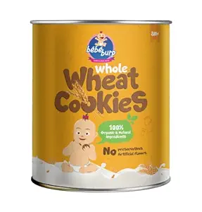 Bebe Burp Baby Food Whole Wheat Cookies - 200 gm