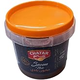 Beld&igrave; Arabic Black Soap 100% Natural &ndash; Hammam Body Scrub in Jar with Orange Lid &ndash; Moroccan Soap for Bath, Spa and Oriental Be