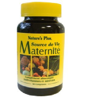 Nature s plus - Source de vie maternité - 90 comprimés - équilibre et complément alimentaire pour la