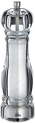 TopGourmet Cilio Firenze Salt Mill Acrylic Clear 18 cm