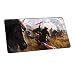 Produktbild Haofengjing Mauspad Gaming Mouse Mat Schreibtischunterlage, Größe 900X400Mm, Rutschfeste Unterlage Mit Zierkanten Für Computer, Pc Und Laptop