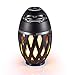Produktbild YOZOOE Led Flame Tischleuchte, Taschenlampe Atmosphere Bluetooth-Lautsprecher & Tragbarer Stereo-Outdoor-Lautsprecher mit HD-Audio und verbessertem Bass, LED flackert mit warmen gelben Lichtern BT4.2