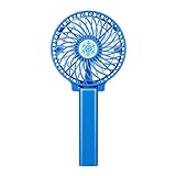  ❄RYTEJFES Portátil Ventilador USB Ventilador Silenciosa Ventilador de Mano Recargable Personal Mini Ventilador 360º Rotación Fan 3 velocidades con 800mAh Li Baterías para Oficina Al Aire Libre