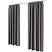 Produktbild 2Stk. Gräfenstayn Latika Verdunklungsgardinen Thermogardinen Kräuselband Universalband mit Polar-Fleece - 140 x 245 cm - viele attraktive Farben - DOPPELPACK - mit Öko-Tex Siegel Standard 100: „Geprüftes Vertrauen“ Vorhang für Schlafzimmer Wohnzimmer und viele weitere Räume (Grau)