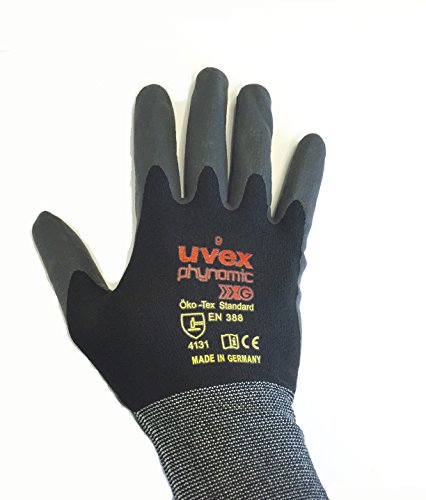 uvex phynomic XG GOAL 60070 Arbeitshandschuhe Schutzhandschuhe Montagehandschuhe Griphandschuhe Gartenhandschuhe EN388 - Größe: 9 (L)