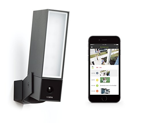 Caméra de Surveillance Extérieure Intelligente avec éclairage intégré - Netatmo Presence Caméra de Surveillance Extérieure Intelligente avec éclairage intégré - Netatmo Presence