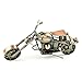 Produktbild rougekaviar – Deko – Figur Größe XL Retro Motorrad aus Preiswert Metall Kupfer 006 CU