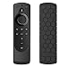 Produktbild CASEBOT Hülle Fire TV Stick 4K / 4K Ultra HD Alexa-Sprachfernbedienung mit Tasten für An/Aus und Lautstärke - Leichte Rutschfeste Stoßfeste Silikon Schutzhülle, (*Schwarz)
