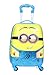 Tramp & Badger 100% polycarbonate, 360° Rotating Wheels, Minion Printed Pattern Non-Breakable & Extra Light Weight Kids Trolley Bag- Multi-Colour (Size-17" Cabin Size)-( with 1 year warranty ) RS.3370.00
