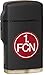Produktbild Feuerzeug Rubber Laser schwarz 1. FC NÜRNBERG FCN