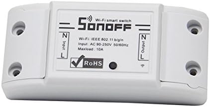 Laqiya Sonoff - ITEAD WiFi Wireless Smart Switch Module ABS Shell Socket for DIY Home