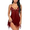 CLOOM-lingerie-sexy-donna-Lingerie-delle-donne-Pizzo-floreale-biancheria-intima-V-Neck-biancheria-da-notte-Cinghia-chemise-Baby-doll-Set-Prospettiva-Pigiama-Gonna