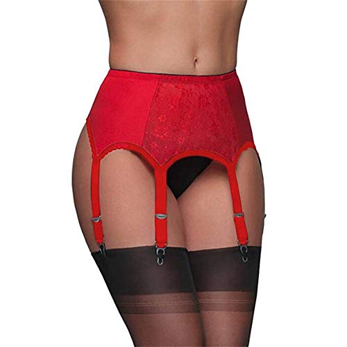 Preisvergleich Produktbild Wide.ling Frauen Perspektive Strapshalter Strapse Dessous Oberschenkel Highs Strumpfgürtel Lingerie Strumpfhose für Strumpfgürtel und Hosenträger Gürtel (schwarz, M)