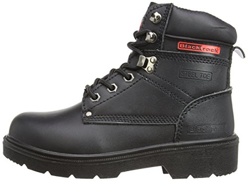 Blackrock SF08,Unisex-Erwachsene Sicherheitsschuhe, Schwarz (Black), 44 EU ( 10 UK) - 5