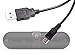 Price comparison product image DURAGADGET Black Micro Mini USB Replacement Charger Cable for Beats by Dr Dre Pill Mini Speaker